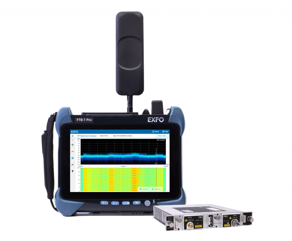 Analisador de Espectro 5G - EXFO